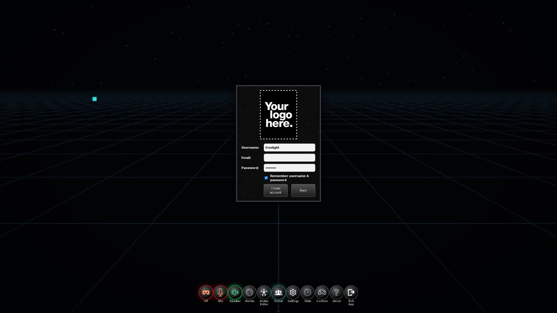 Viewer registration form